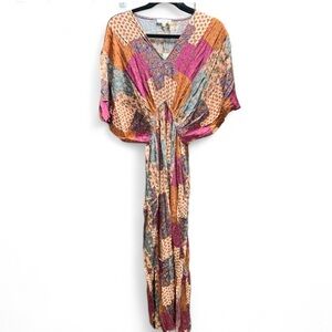 Easel NWT Size tag Medium oversized Patchwork Dress